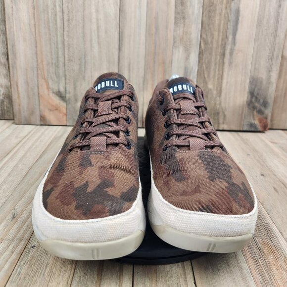 Mens Nobull Grizzly Camo size 10.5 Casual Fashion Sneakers Shoes - Picture 2 of 9